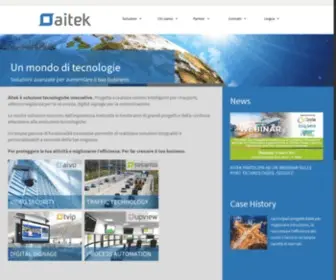 Aitek.it(Home Page) Screenshot