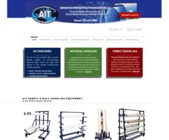 Aitequipment.com(Rotary Heat Press) Screenshot