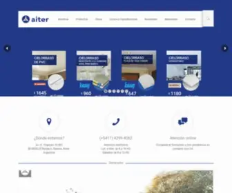 Aiter.com.ar(Construcción en seco) Screenshot