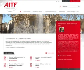 Aitf.fr(Association) Screenshot