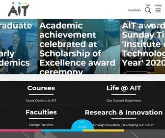 Ait.ie(The Technological University of the Shannon) Screenshot