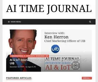 Aitimejournal.com(AI Time Journal's mission) Screenshot