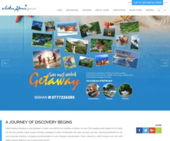 Aitkenspenceholidays.com(Travel Agents in Sri Lanka) Screenshot