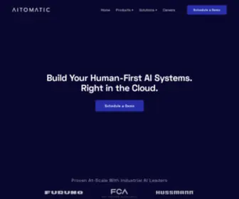 Aitomatic.com(Aitomatic-Power Tools for AI Engineers With Deadlines) Screenshot