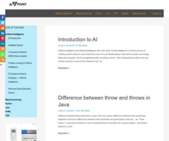 Aitpoint.com(A aitpoint) Screenshot