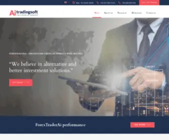 Aitradingsoft.com(Innovations financial markets were waiting) Screenshot
