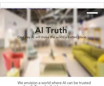 Aitruth.org(AI Truth) Screenshot