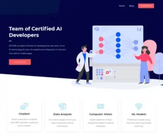 Aitude.com(AI Consulting Company) Screenshot