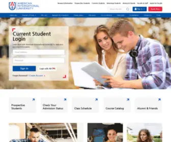 Aiuedu.global(American International University) Screenshot