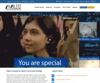Aiu.edu(Atlantic International University) Screenshot