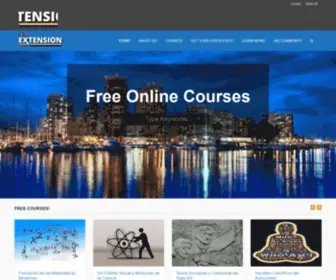 Aiuextension.org(Free Online Courses) Screenshot