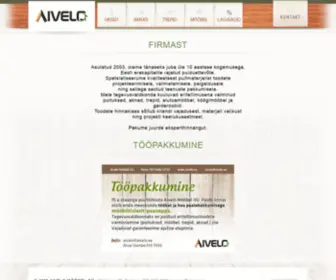 Aivelo.ee(Puidust uksed) Screenshot