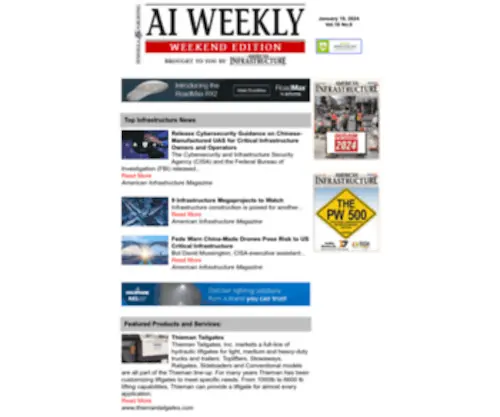 Aiweekly.biz(AIWeekly Newsletter) Screenshot