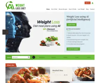 Aiweightlossdiet.com(AI Weight Loss Diet) Screenshot