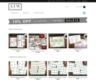 Aiwsolutions.net(Graphic Design) Screenshot