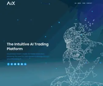 Aixtrade.com(Artificial Intelligence Exchange) Screenshot