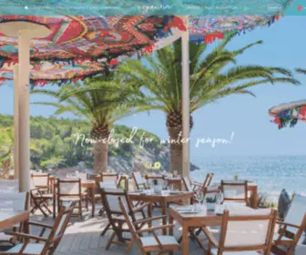 Aiyannaibiza.com(Beach Restaurant Ibiza) Screenshot