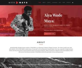 Aiyawodemaya.com(WODE MAYA) Screenshot