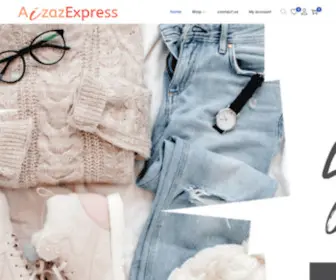 Aizazexpress.com(Online Shopping for Popular Fashion) Screenshot