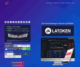 Aizeus.net(AIzeus blockchain) Screenshot