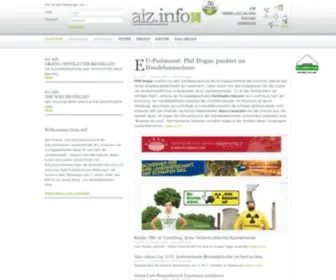 Aiz.info(Startseite) Screenshot