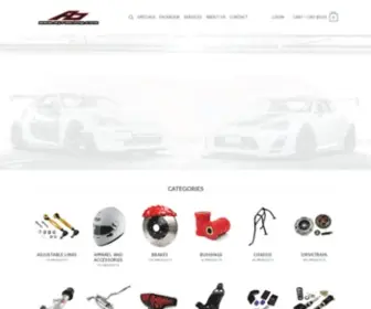 AJ-Racing.com(Online Store) Screenshot