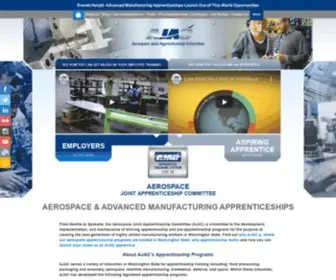 Ajactraining.org(Aerospace Joint Apprenticeship Committee) Screenshot