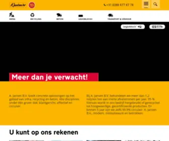 Ajansenbv.com(Jansen B.V) Screenshot