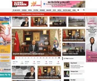 Ajanskarabuk.com(Karabük) Screenshot