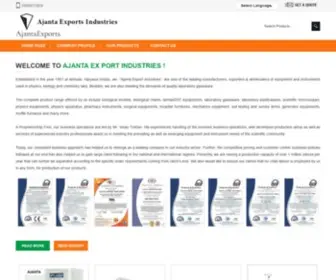 Ajantaexportindustries.com(AJANTA EXPORT INDUSTRIES) Screenshot