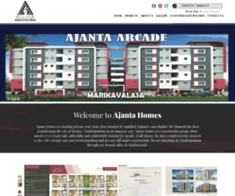 Ajantahomes.com(Ajanta Homes) Screenshot