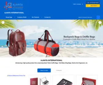 Ajantainternational.online(AJANTA INTERNATIONAL) Screenshot