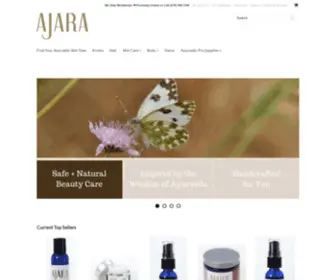 Ajaraskincare.com(About Ajara About Ajara) Screenshot