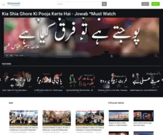 Ajareresalat.com(Mukhtar Nama) Screenshot