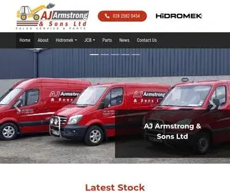 Ajarmstrongandsons.com(AJ Armstrong & Sons) Screenshot