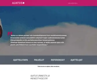 Ajatus.fi(Mainostoimisto Ajatus Oy) Screenshot