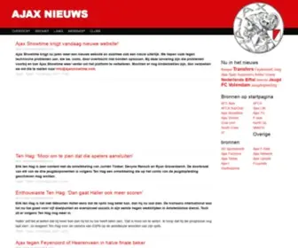 Ajax-Nieuws.nl(Ajax Nieuws) Screenshot