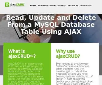 Ajaxcrud.com(Delete)) Screenshot