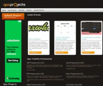 Ajaxprojects.com(Ajaxprojects) Screenshot