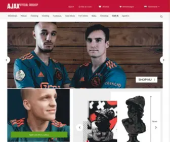 Ajaxshop.nl(The Official Ajax Fanshop) Screenshot