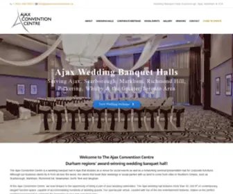Ajaxweddinghalls.ca(Wedding Banquet Halls Scarborough) Screenshot