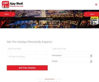 Ajaymodi.com(Ajay Modi Travels Pvt Ltd) Screenshot