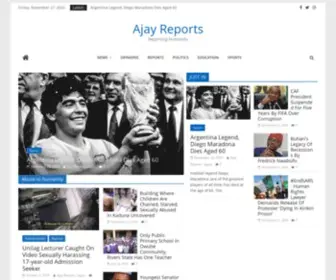 Ajayreports.com(Reporting Humanity) Screenshot