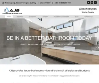 Ajbbathroomsplumbinggas.com.au(Ajbbathroomsplumbinggas) Screenshot