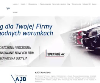 Ajbfinance.pl(Finanse i ubezpieczenia) Screenshot