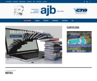 Ajbsanisidro.org(Asociacion de Judiciales Bonaerenses (AJB)) Screenshot