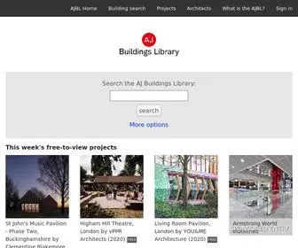 Ajbuildingslibrary.co.uk(Architects' Journal) Screenshot