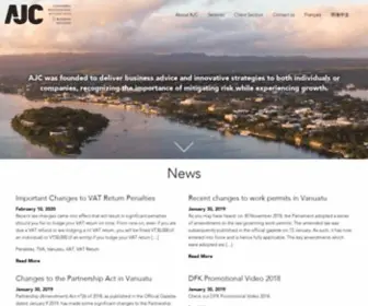 AJC-Vanuatu.com(AJC Vanuatu) Screenshot