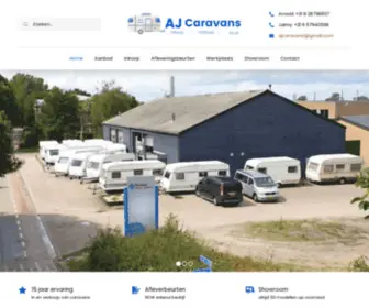 Ajcaravans.nl(AJ Caravans) Screenshot