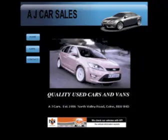 Ajcars.co.uk(Ajcars) Screenshot